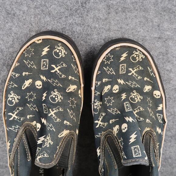 Airwalk Shoes Womens 9.5 Casual Sneakers Slip On Rock n Roll Y2k Canvas Skate - Picture 7 of 11